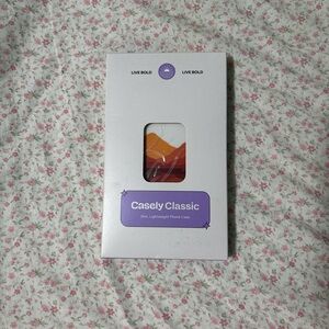 Casely Classic Slim Phone Case - Red and Orange